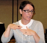 candid shot from conference number 27