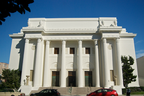 Internet Archive
headquarters in former
Fourth Church of Christ,
Scientist