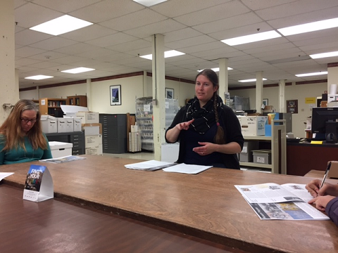 Amanda
Williford, curator &
reference archivist,
Golden Gate National
Recreation Area
Archives