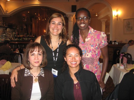 DIAL members enjoying a Persian lunch